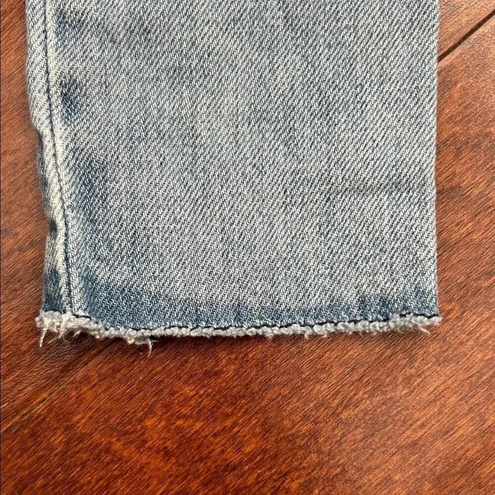 GAP Light Blue Kids Jean Jacket with Fun Patches, Size 18-24 Months
